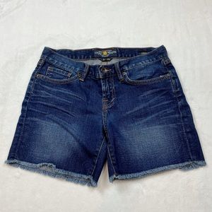 LUCKY BRAND Abbey Frayed Cuffed Short